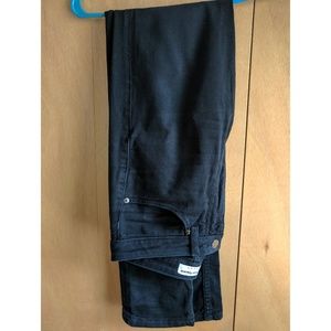 American Apparel Slim Slack Jet Black